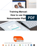 Notesmaster User Manual