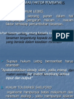 "Pertumbuhan Tanaman Tergantung Kepada Zat Atau Senyawa Yang Berada Dalam Keadaan Minimum