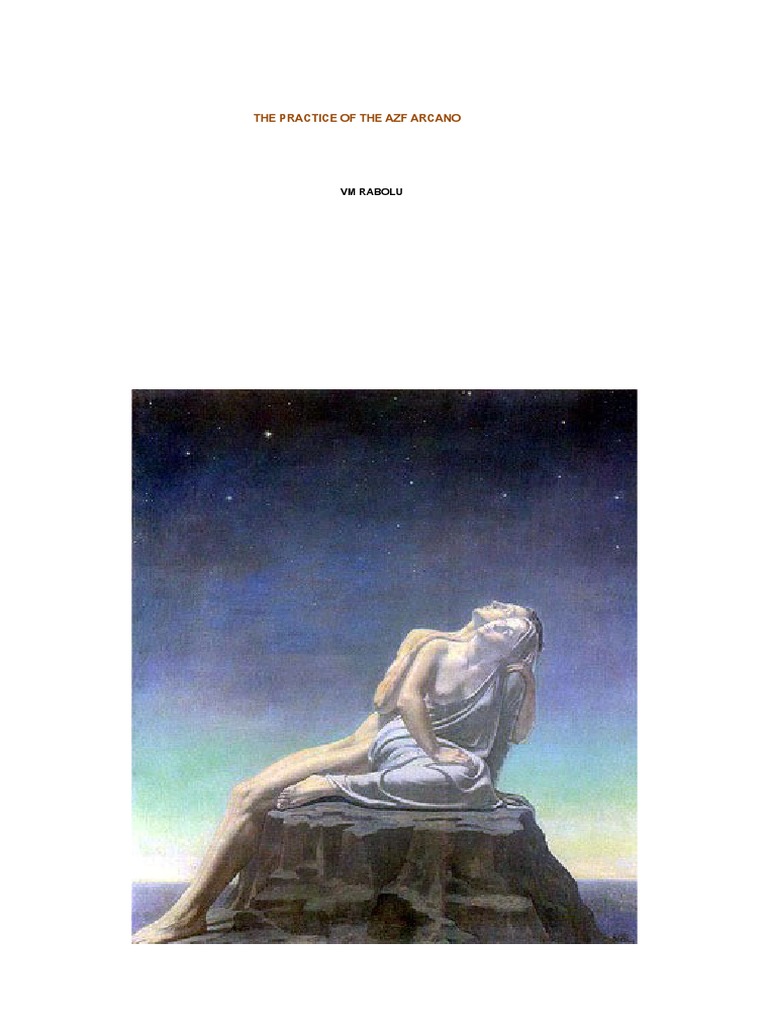 Esoteric Practices of Arcano AZF | PDF | Vertebra | Lust