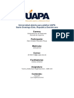 Tarea 1. Teoria y Estructura Organizacional