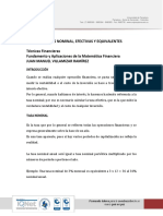 Tasas Nominales, Efectivas y Equivalentes Unidad 3 PDF