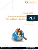 CHCDIV002 Promote Aboriginal And/or Torres Strait Islander Cultural Safety