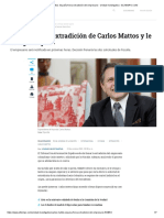 Carlos Mattos_ España frena extradición del empresario - Unidad Investigativa