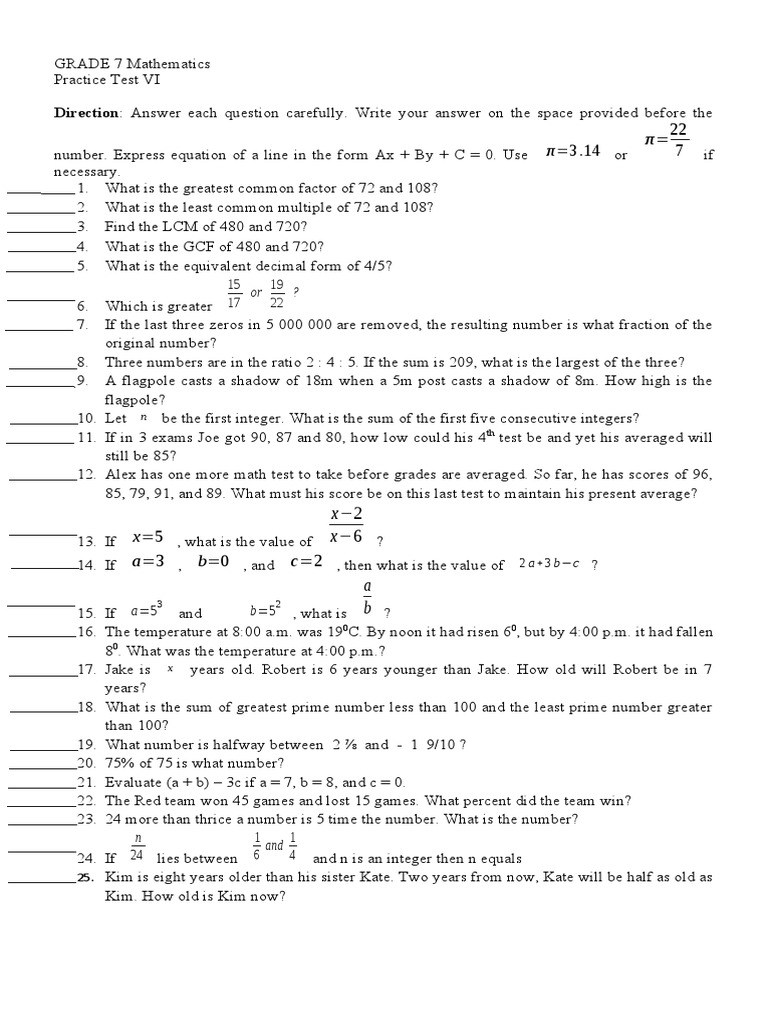 Direction: Answer Each Question Carefully. Write Your Answer On The ...