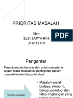 Elsi Sapta Rini - J1A119113 - Reguler B - 2019, - Perencanaan Dan Evaluasi