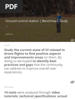 Ground Control Station - Benchmark Study: September 2015