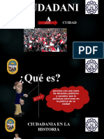 Diapositivas de La Cicudadania y Democracia en El Pperú