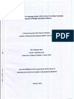 Adaptation of Preschool Language Scale-4 (PLS-4) For Screening Language Development of Bangla Speaking Children