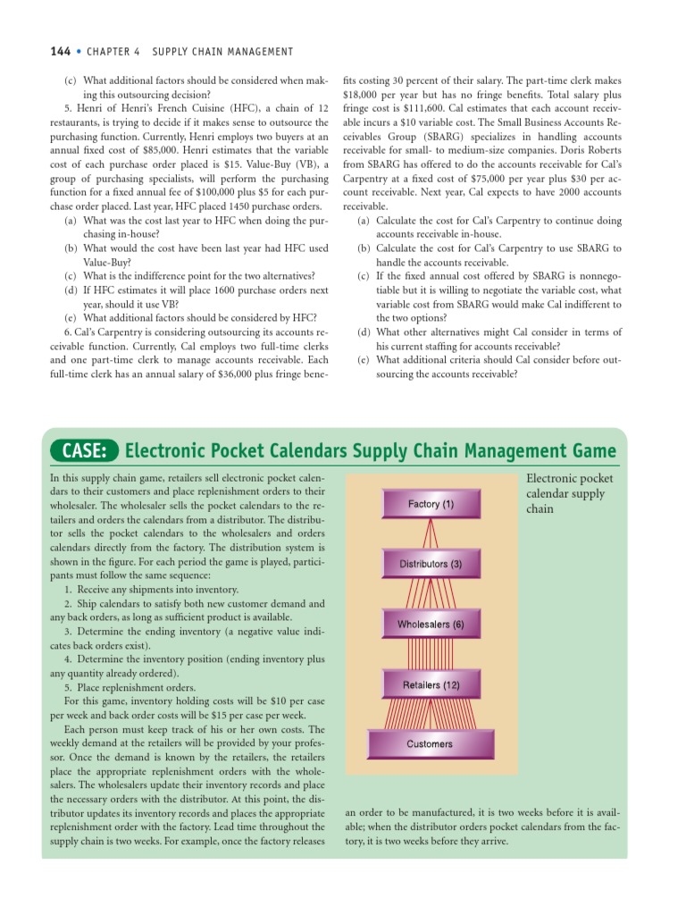 Supply Chain Management Insights | PDF | Inventory | Supply Chain