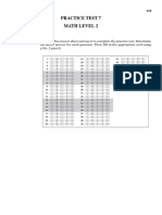 M7 Answer and Explanations