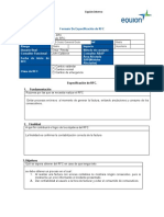 Formato de Especificación de RFC V3 Evitar Consumo Consecutivos