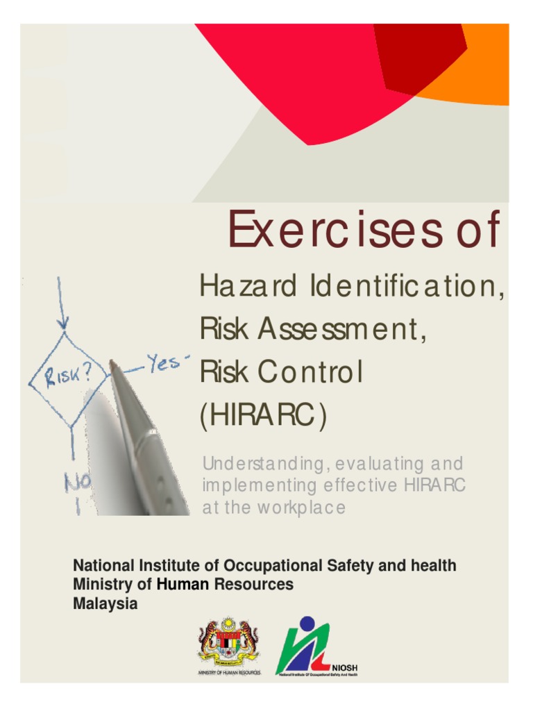 HIRARC Exercises for Workplace Safety | PDF | Occupational Safety And ...