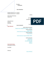 1 Framing Plan: Procedure