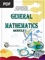 Gen Math Module 1 PDF