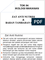 Tok 04 Zat Anti Nutrisi & Bahan Tambahan Pangan PDF