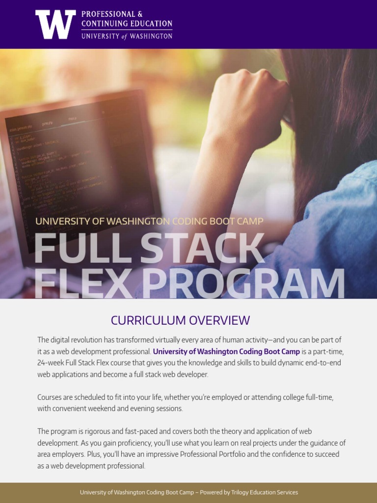 UW Coding Boot Camp Overview | PDF | Websites | World Wide Web