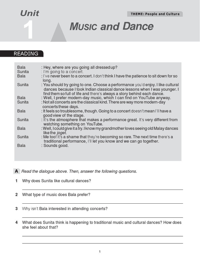 2K - Form 2 Units 1 - 7april20 | PDF | Entertainment (General)