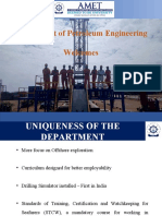 Department of Petroleum Engineering Welcomes