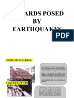 Hazards Posed BY Earthquakes
