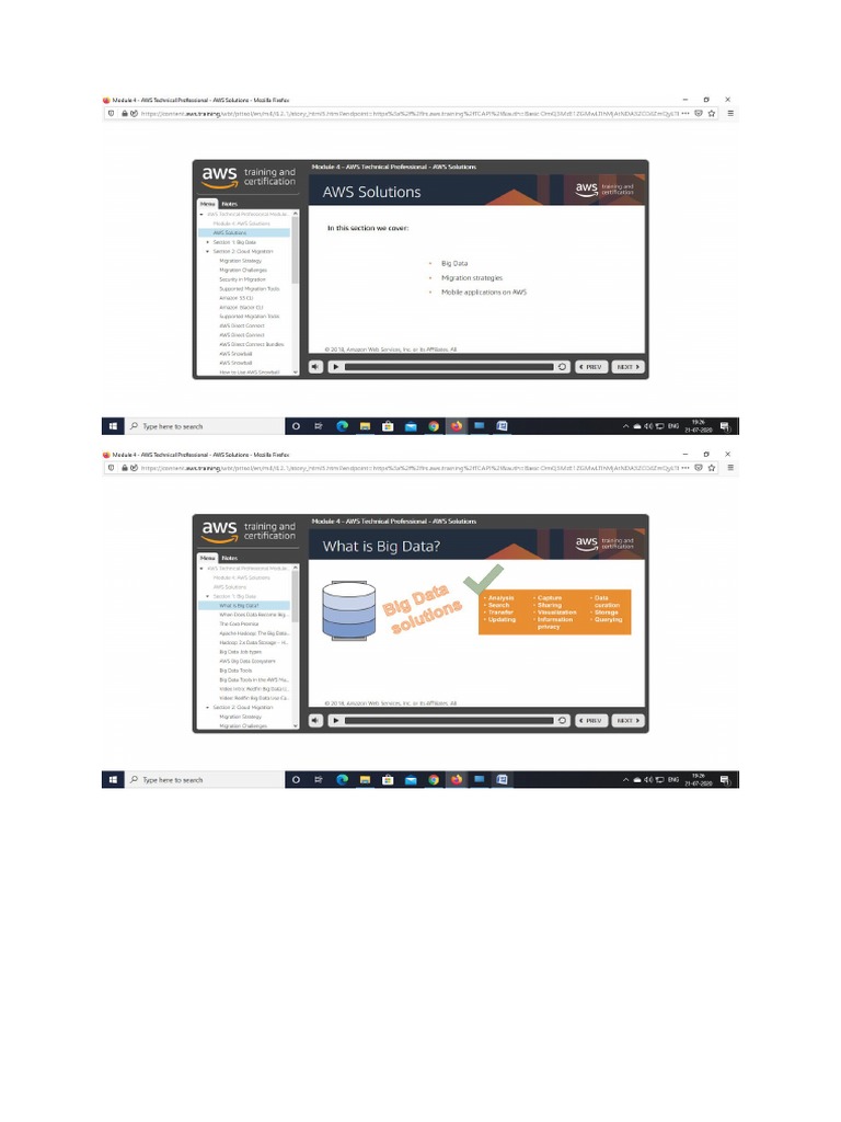 AWS Technical Professional - Module 4 - AWS Solutions | PDF