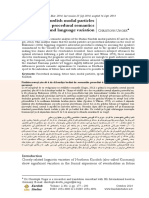 Badini Kurdish modal particles dê and da procedural semantics and language variation