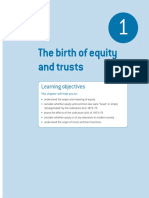 The Birth of Equity