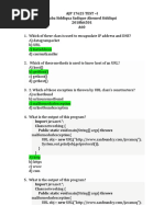 AJP TEST-I Questions