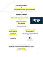 Bond Graph Modeling of Plant Water Dynamics: Project Semester Report