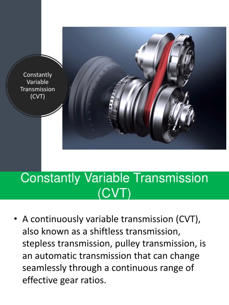 Cvt Transmission Explained How To Protect Your Investment - kp998rk