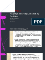 Modyul 1 Batayang Kaalaman NG Panitikan