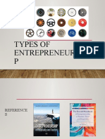 Lesson 2-Types of Entrepreneurship