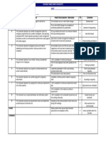 Area To Assess Health Check Question / Observation Y/N Comments 1