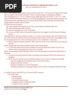 Philippine Deposit Insurance Corporation (PDIC) Law