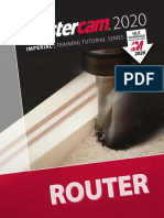 Mastercam2020 Router TrainingTutorial SAMPLE