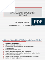 ANKİLOZAN SPONDİLİT-TEDAVİ Selçuk YAVUZ