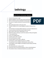 Radiology: Tadio Physics & Nuclear Medicim
