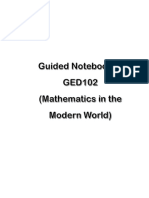 GED 102 Week 7 Lesson on Combinatorics and Probability