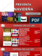 PREVENTA NAVIDEÑA DICIEMBRE