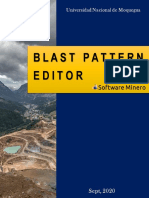 Software Minero Blast Pattern Editor PDF
