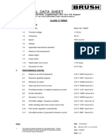 BRUSH BDAX GE - 62 - 170ERT Data Curves