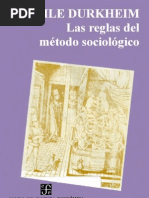 LAS REGLAS DEL METODO SOCIOLOGICO - EMILE DURKHEIN - PDF