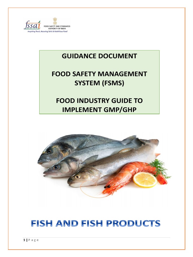 Bacteriological Guidelines For Fish And Fish Products – JSRPJ
