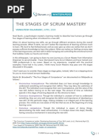 The Stages of Scrum Mastery