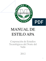 Manual de Estilo Apa-2012