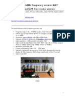 1Hz-50MHz Frequency Counter - The Main Features of E1822