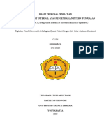 Draf Proposal Penelitian - Sisilia Eva - 172114165