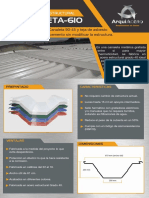 Arquiacero CANALETA ESTRUCTURAL 610