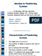 Introduction To Numbering Systems