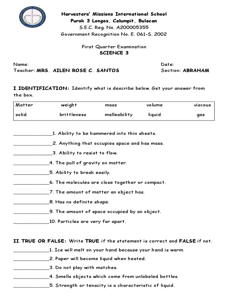 Harvesters' Missions International School Purok 3 Longos, Calumpit