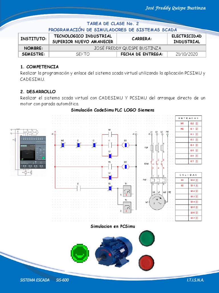 Ejercicios de Sistema Escada | PDF